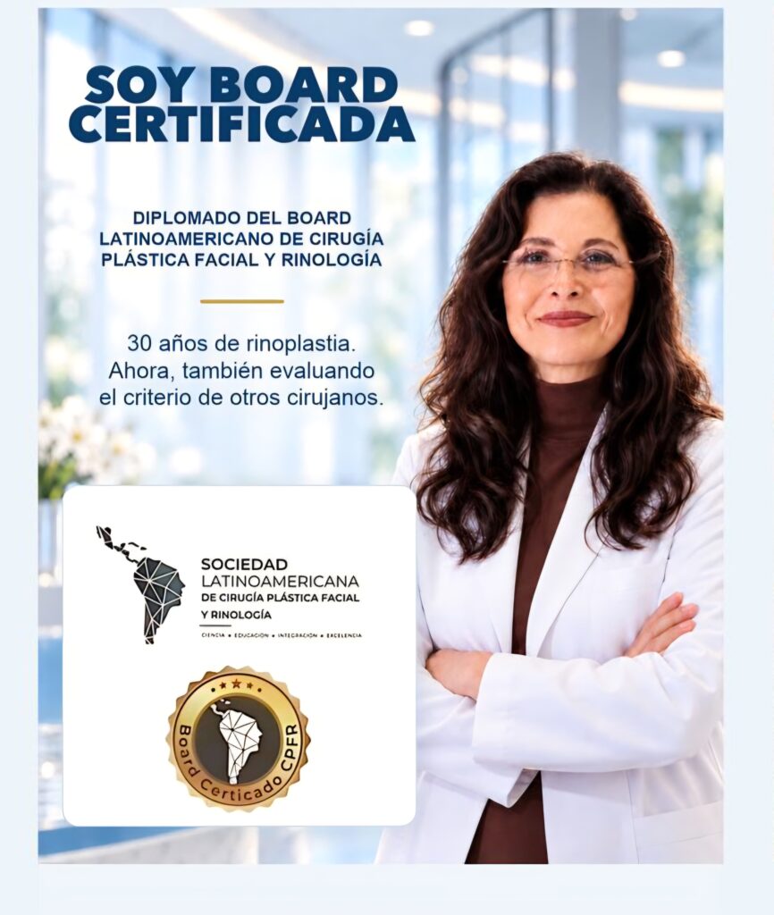 La Dra. Nancy Miranda en RINO Cuenca 2026: ponente y Board Latinoamericano de Cirugía Plástica Facial y Rinología La Dra. Nancy Miranda en RINO Cuenca 2026: ponente y Board Latinoamericano de Cirugía Plástica Facial y Rinología