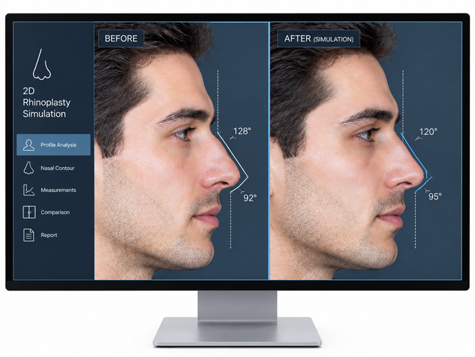 Simulación 2D en rinoplastia: cómo ayuda a planificar el resultado Simulación 2D en rinoplastia: cómo ayuda a planificar el resultado