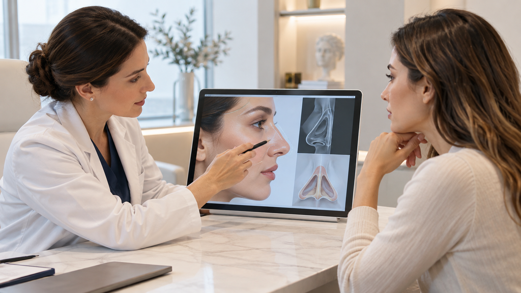 Rinoplastia secundaria: Cómo se crea el mapa quirúrgico de una nariz que ya ha sido operada Rinoplastia secundaria: Cómo se crea el mapa quirúrgico de una nariz que ya ha sido operada