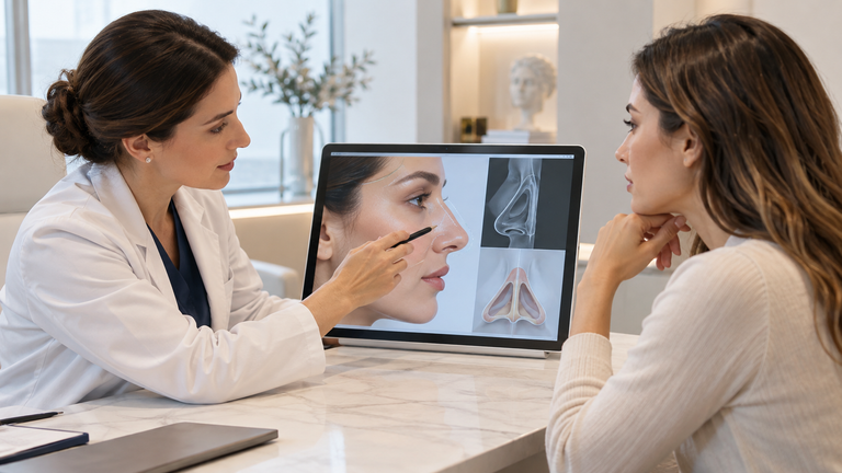 Rinoplastia secundaria: Cómo se crea el mapa quirúrgico de una nariz que ya ha sido operada Rinoplastia secundaria: Cómo se crea el mapa quirúrgico de una nariz que ya ha sido operada